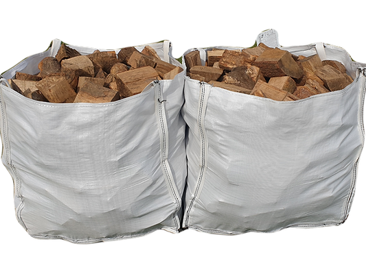 1 Tonne Bag Of Hardwood & 1 Tonne Bag Of Softwood